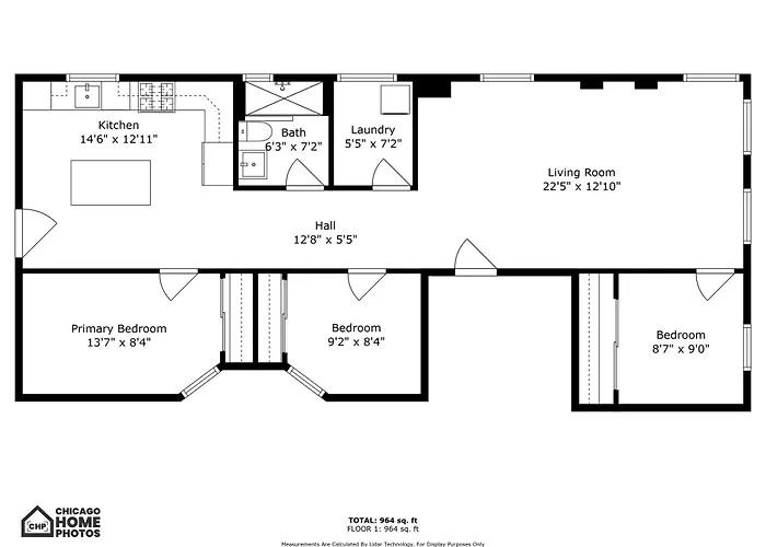 Modern, Spacious 3br Minutes To Downtown! Apartment *